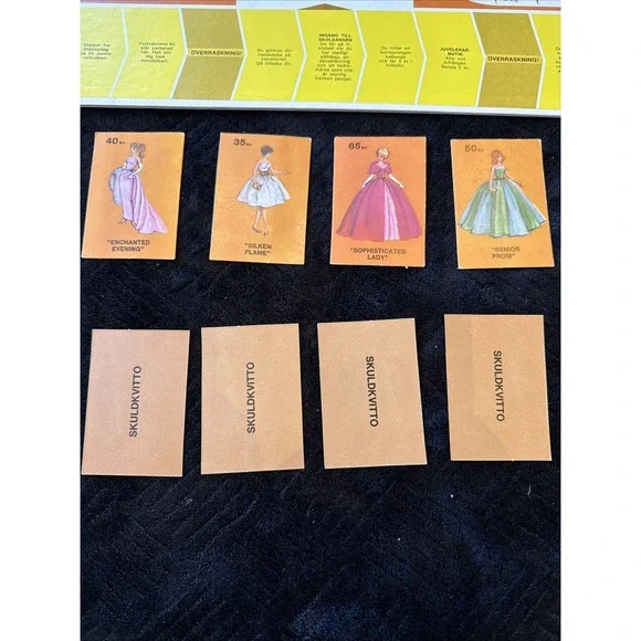 1965 Barbie Board Game SWEDISH Version Balens‎ Drottning Ett Spannande Spel - Picture 11 of 14